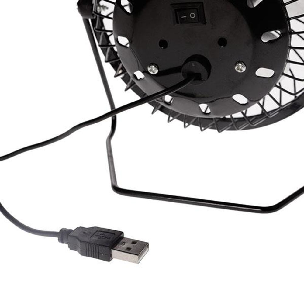 Ventilador negro USB