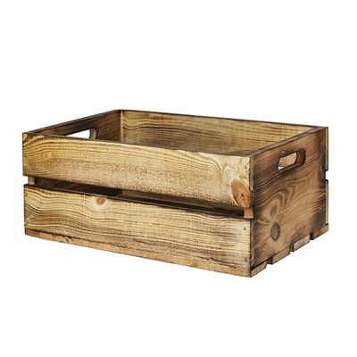 Caja de madera reciclada