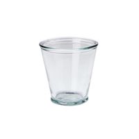 Vaso cónico vidrio reciclado 220 ml