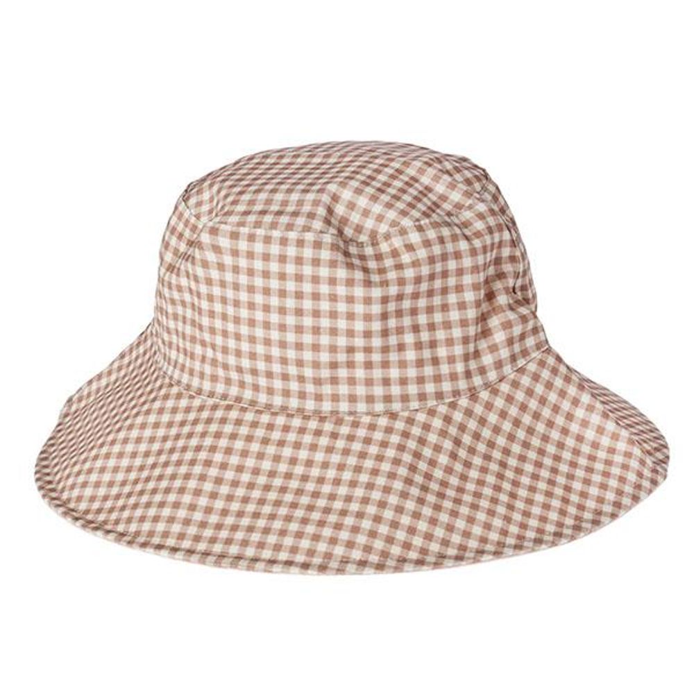 Sombrero estampado vichy