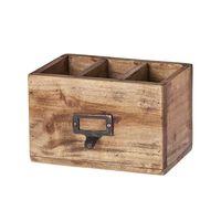 Caja madera sobremesa