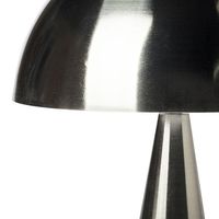 Lámpara de escritorio plateada
