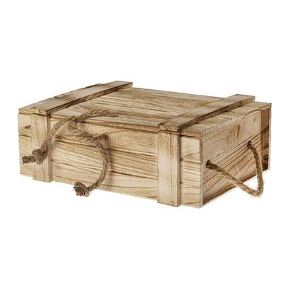 Caja de madera paulownia