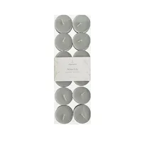 Pack 24 velas té White Lily