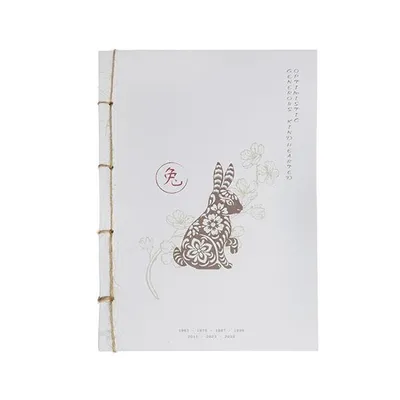 Libreta cosido japonés rabbit