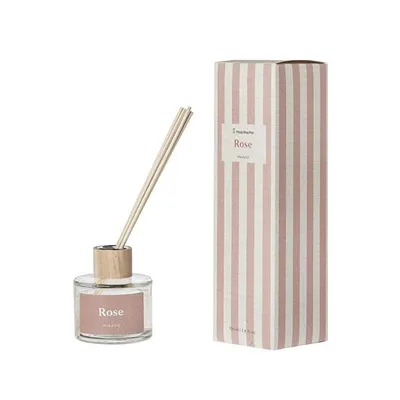 Difusor en sticks aroma rosa 100 ml