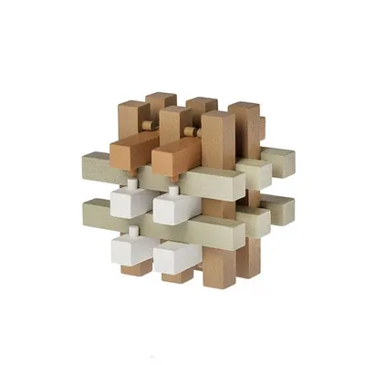 Puzzle bloques madera