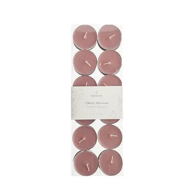 Pack 24 velas té Cherry Blossom