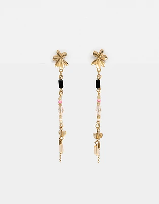 Aretes con piedritas