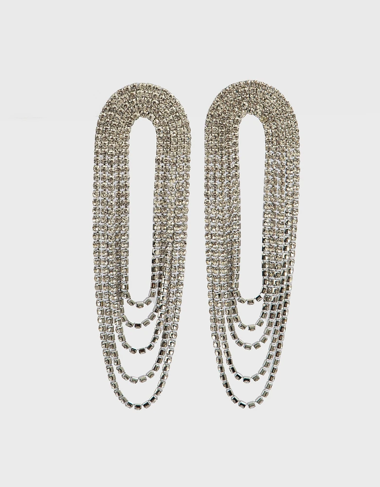 Aretes con strass