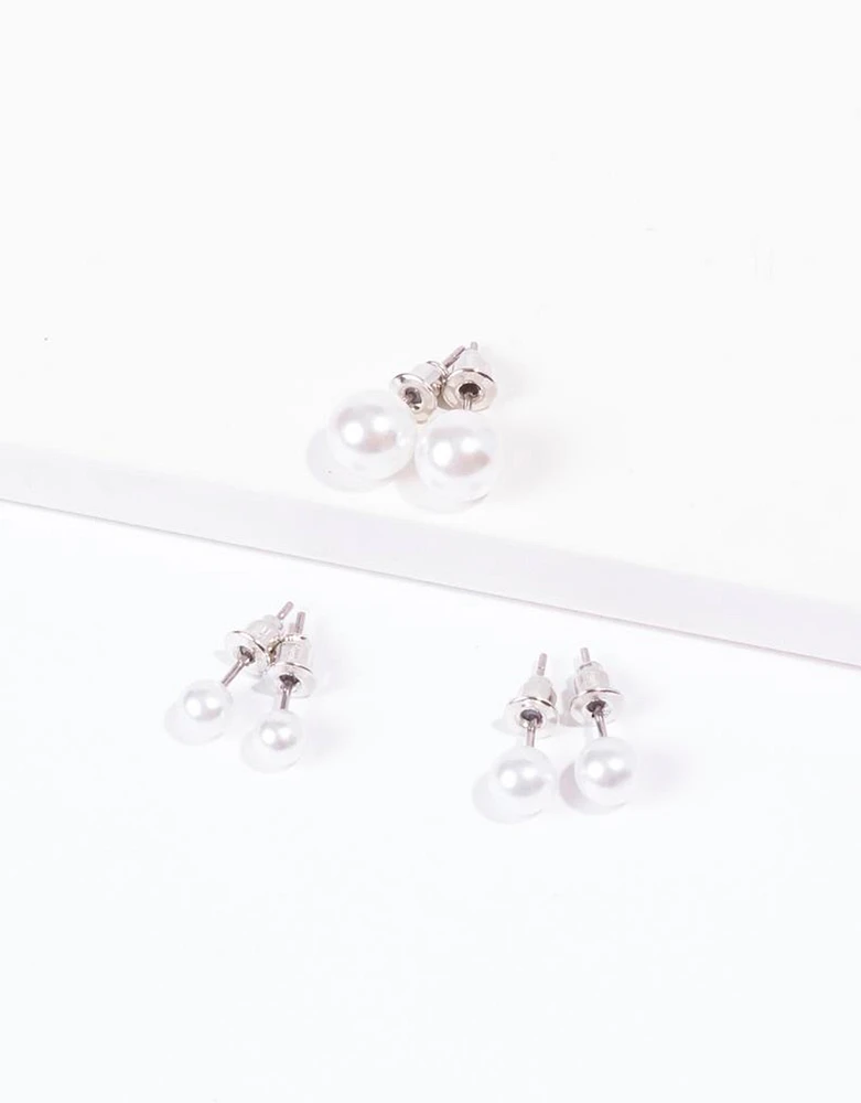 Aretes set pearl