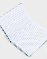 Cuaderno con glitter movible