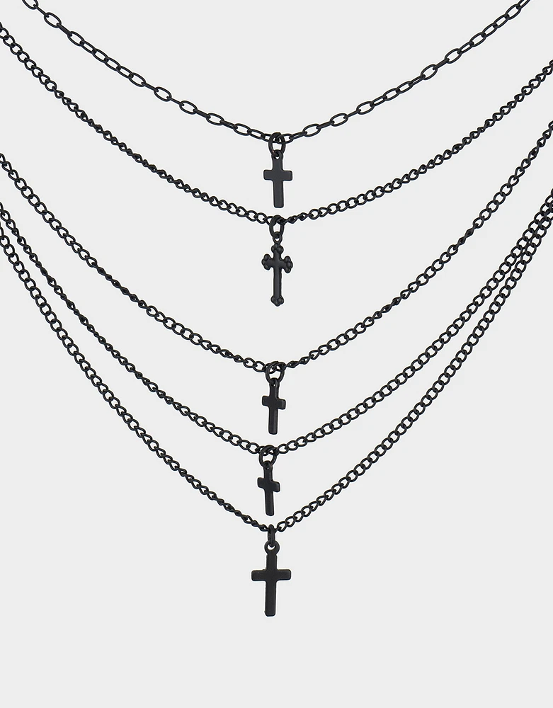 Collar con cruces