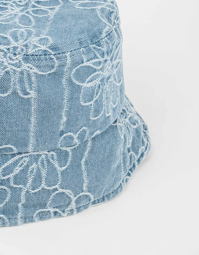 Gorro bucket denim