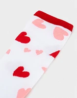 Calcetines con corazones