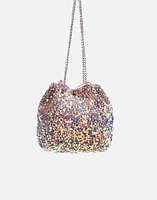 Bolso gota con lentejuelas