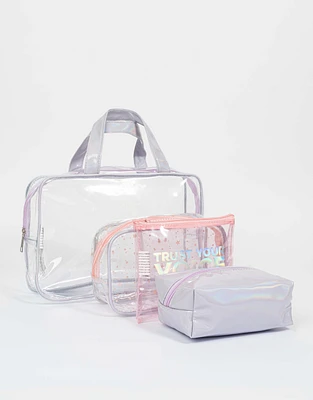 Necessaire set holografic