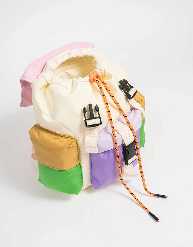 Mochila colorblock