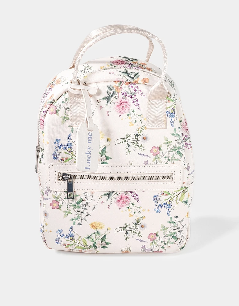 Mochila flores