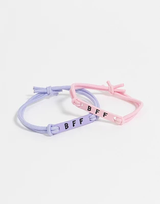 Set de pulseras kids bff