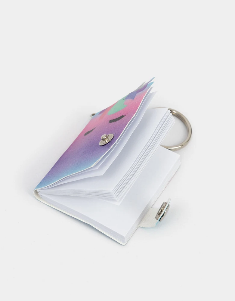 Llavero cuaderno unicornio