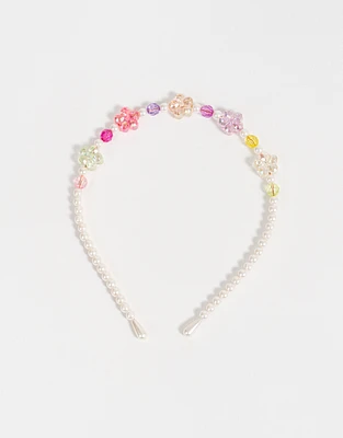 Diadema kids de flores