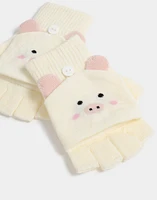 Guantes infantiles piggy