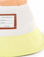 Gorro bucket colorblock