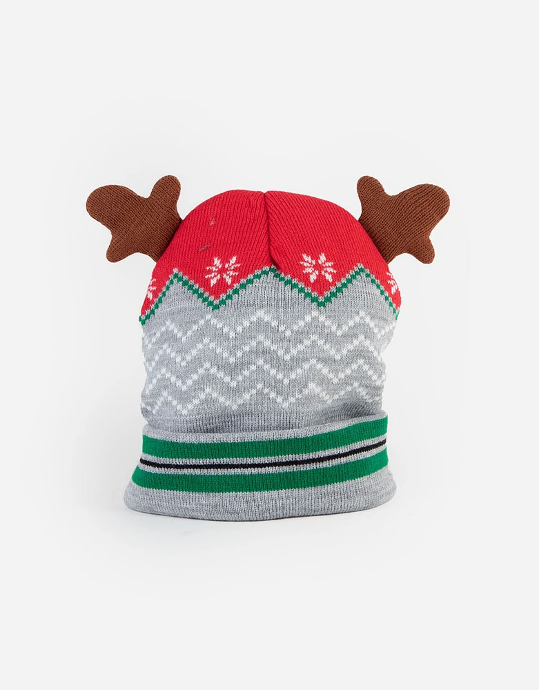 Gorro de reno navideño