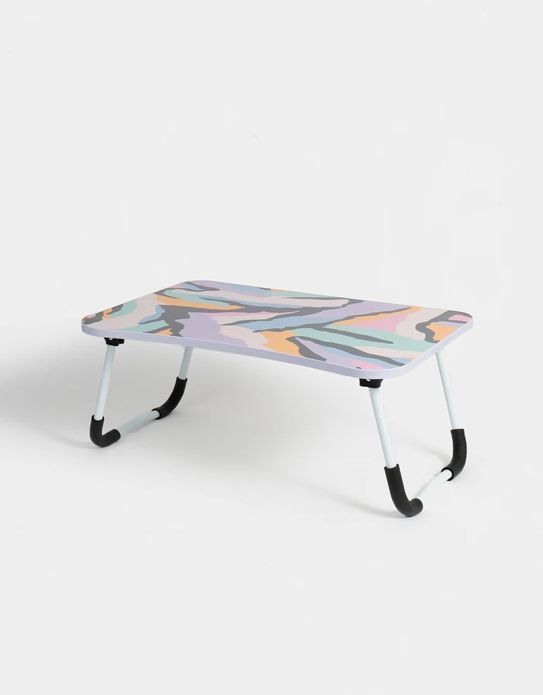 Mesa plegable estampada