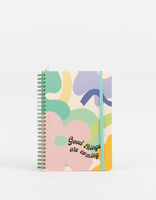 Cuaderno a5  "good things are coming"