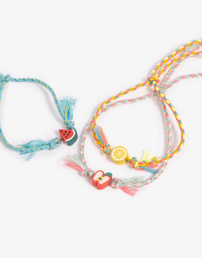 Set de pulseras con dijes