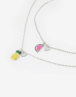 Set de collares kids bff tropical