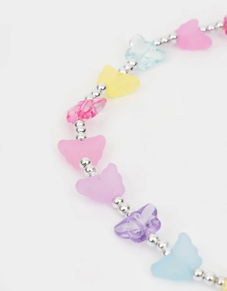 Collar de mariposas