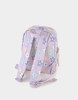 Mochila con flores