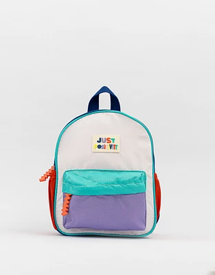 Mochila color block