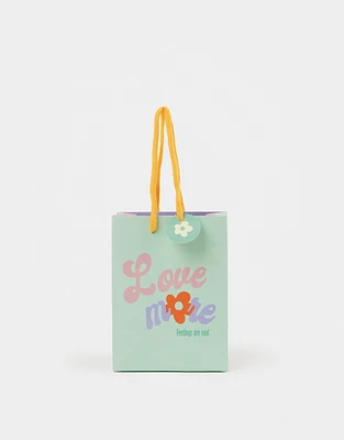 Bolsa estampada pequeña