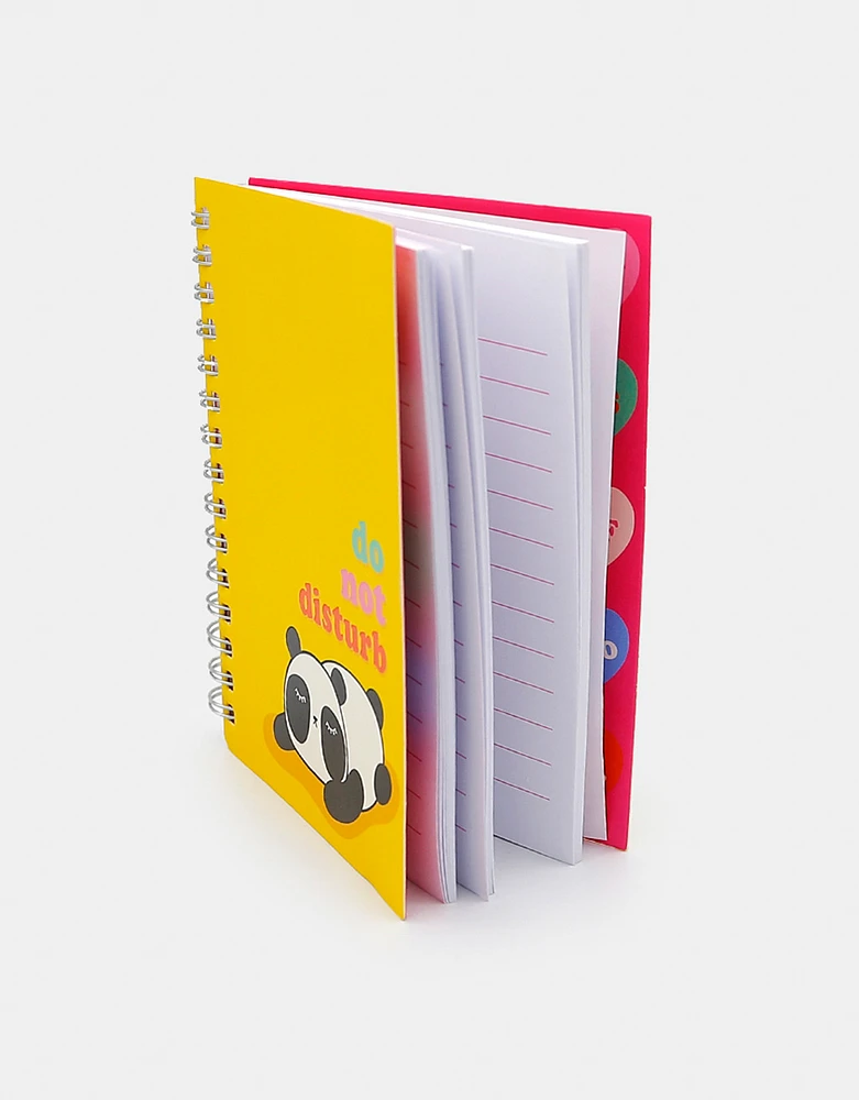 Cuaderno panda