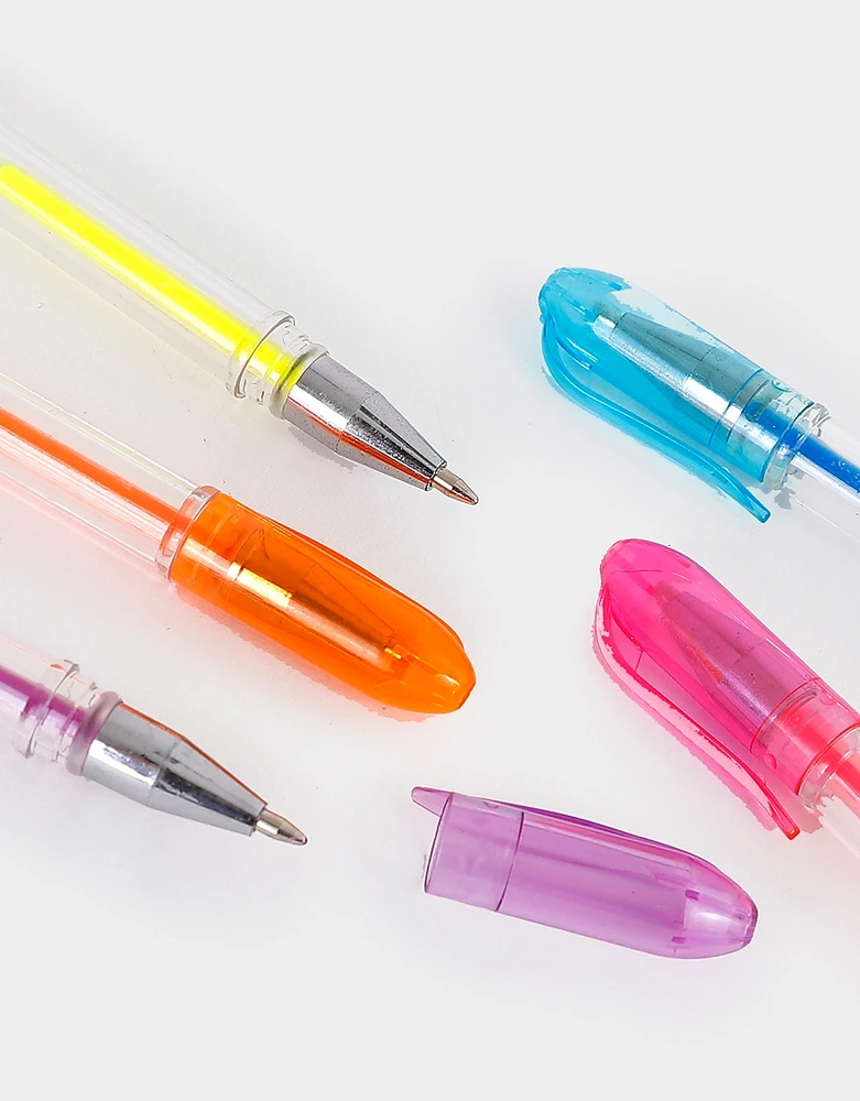 Set de bolígrafos de colores