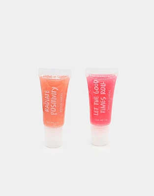 Set de 2 brillos labiales rainbowland