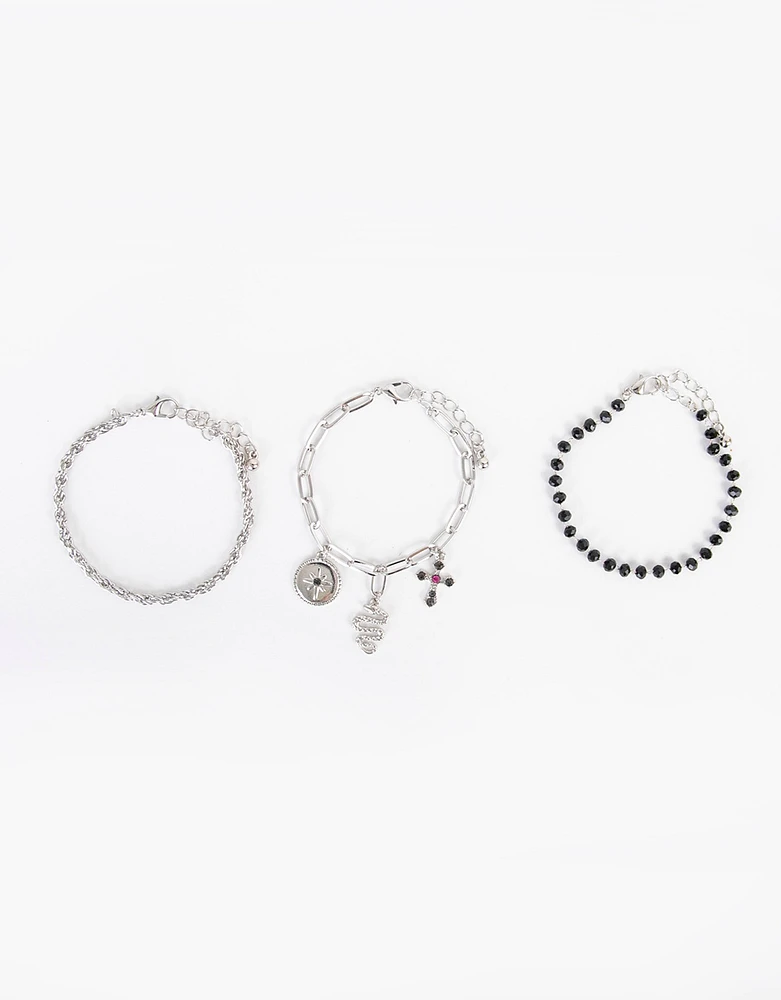 Set de pulseras con víbora