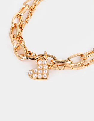 Pulsera bañada en oro