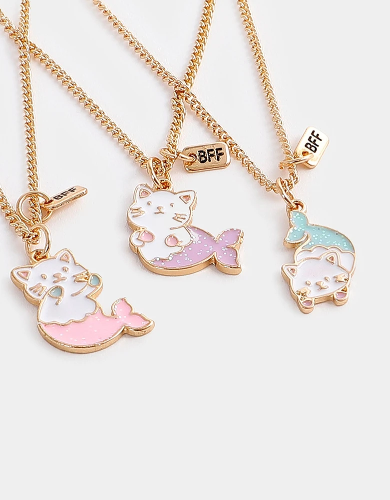 Collares para compartir gatito