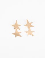 Aretes colgantes estrellas