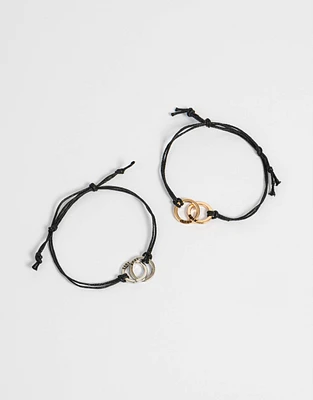 Set de pulseras para compartir true love