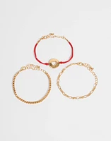 Set de pulseras san valentin