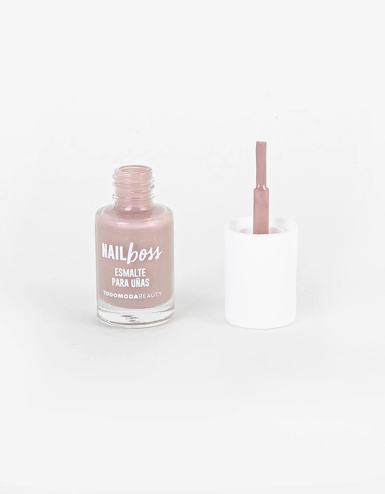 Esmalte para uñas nail boss con perlas iridiscentes