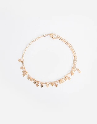 Choker bañado en oro