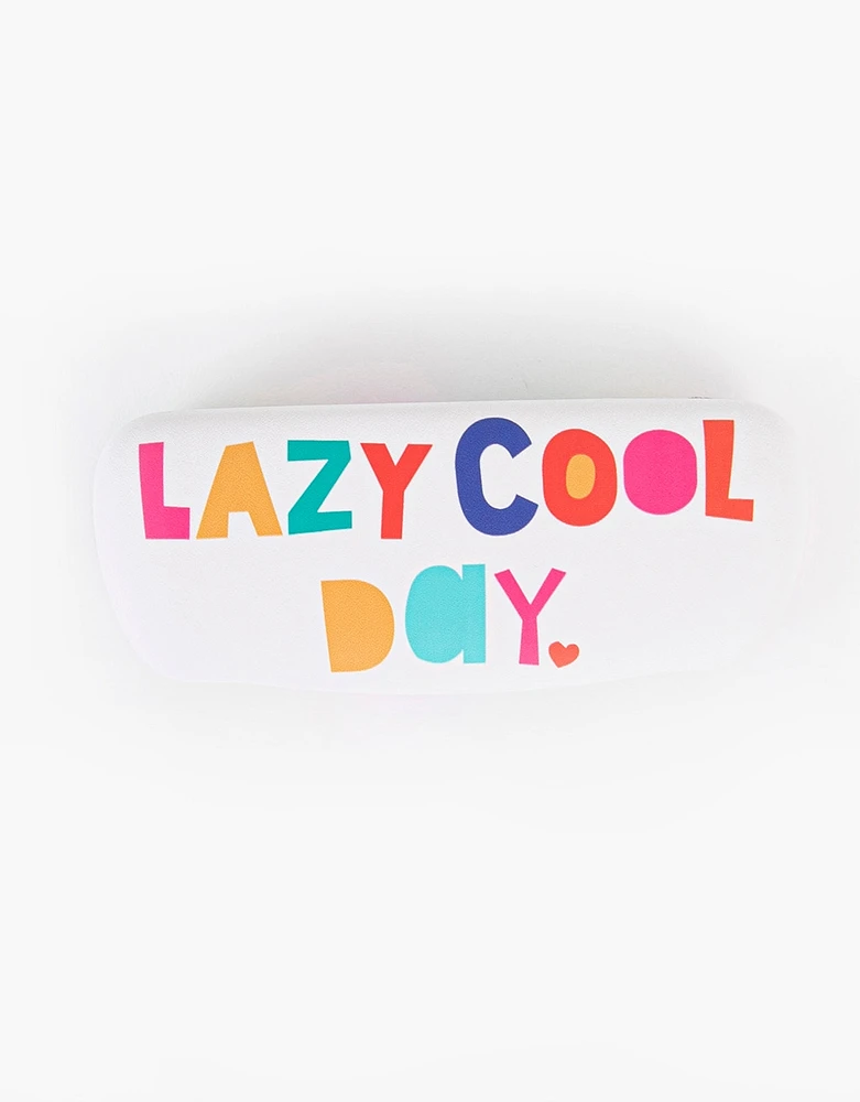 Estuche de lente lazy cool day