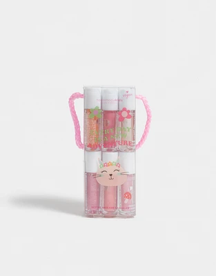 Set de mini brillos labiales